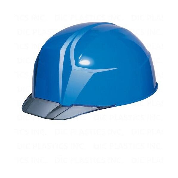 DICプラスチック 超軽量 透明バイザーヘルメット AA23-C KP スカイブルー/スモーク AA23-C-HA8-KP-B/S 1個...