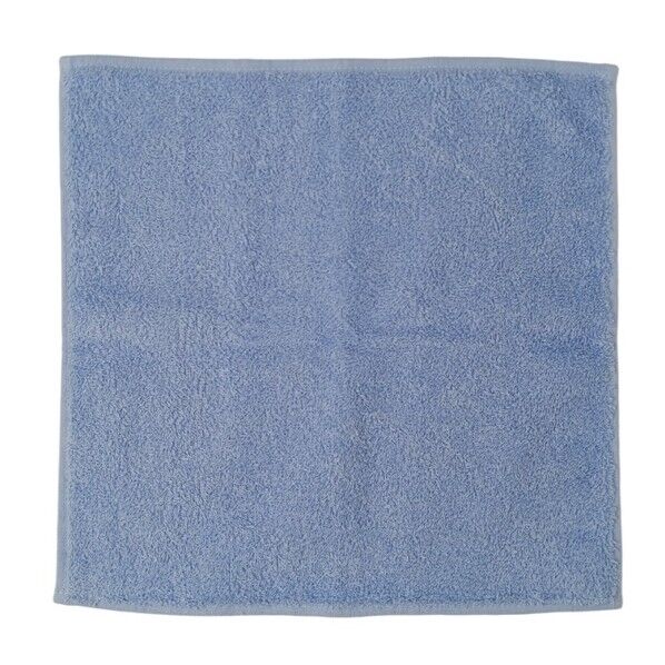 林 泉州産ハンカチタオル ペールカラー 約25×25cm ブルー PN201901 1個...