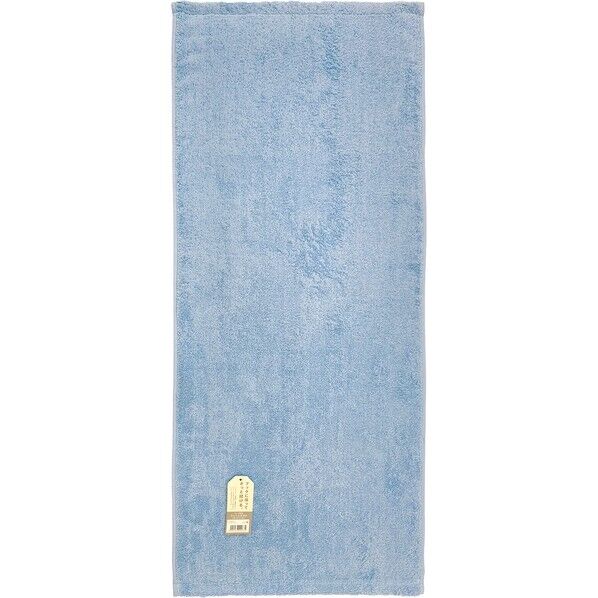 吊るせるフェイスタオル ローキーカラー 約34×80cm ブルー FP494401 1個...