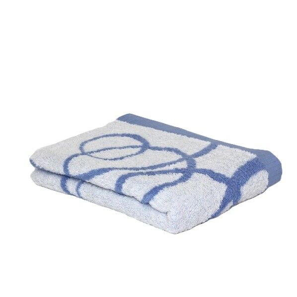 今治 バスタオル 今治スカッシュシリーズ 約60×120cm ブルー BN208701 1個...