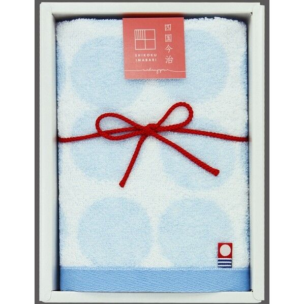 今治 今治タオルギフト 華音(カノン) 500 ハンドタオル1枚 約34×35cm ドット GI052700 1個...