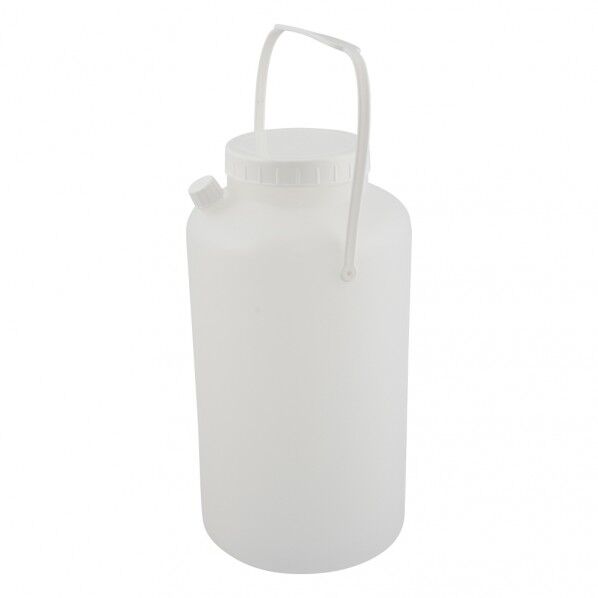 蓄尿瓶(持ち手付きポリエチレン保存容器)