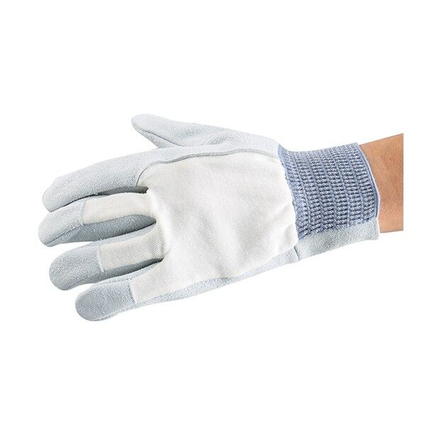 アズツール牛床革甲メリヤス手袋