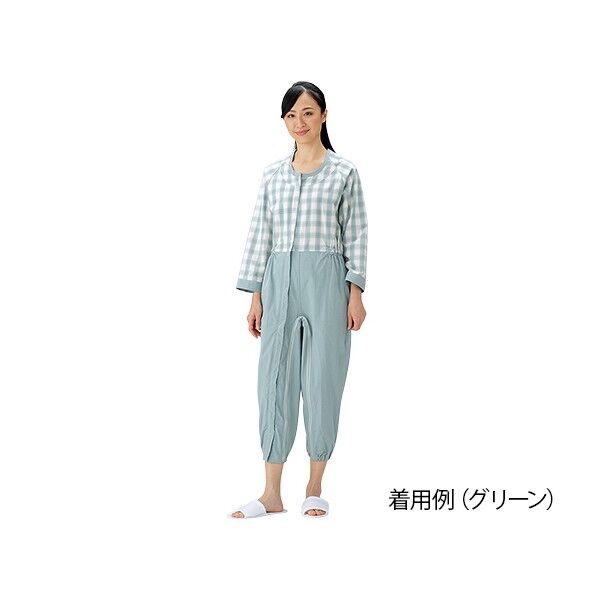 制菌前開き介護用ねまき S 8-1612-01 1個