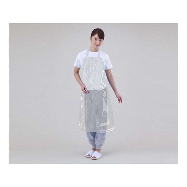 防水カラーエプロン 8-4548-01 1個