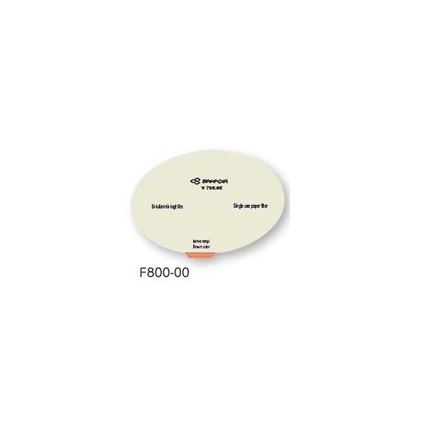 滅菌コンテナー交換用ディスポ紙フィルター 8-5146-01 100枚