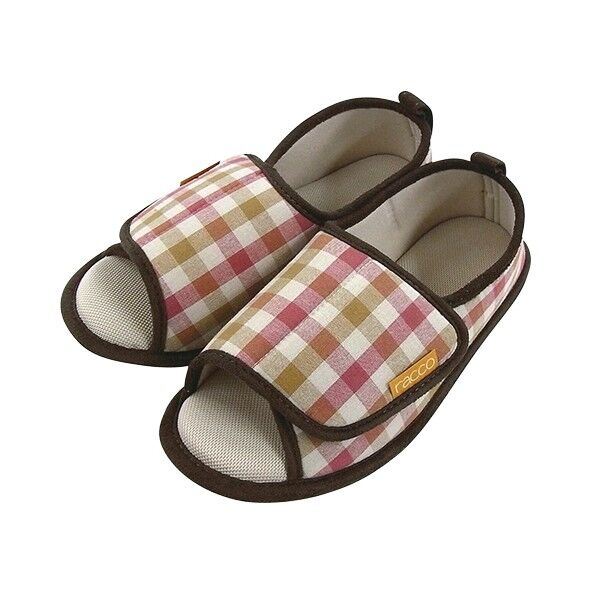 ルームシューズ(RACCO(ラッコ)ハグ) 22.0cm|22.5cm|23.0cm 8-6705-01 1個