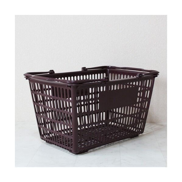 買い物かご SL-10 マロン 10個セット SL-10-MA-10P 1点