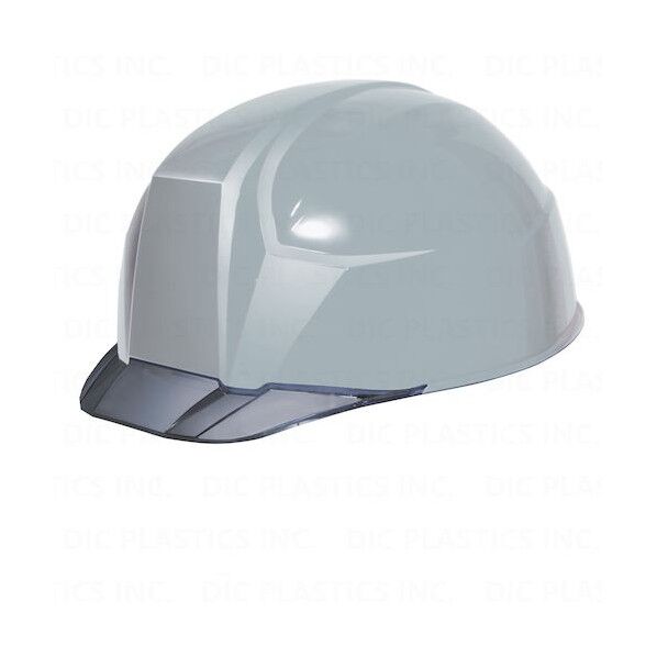 超軽量 透明バイザーヘルメット AA23-C KP ライトグレー/スモーク AA23-C-HA8-KP-LG/S 1個