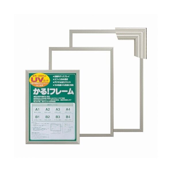かる!フレーム(5008) シルバー A1 5736 1点