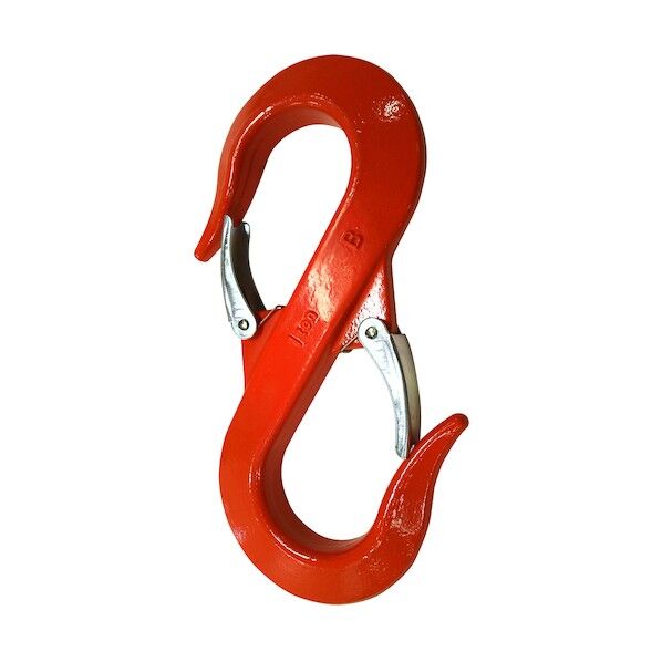 ダブルフック 1.0トン用 オレンジ 10103265 2個...