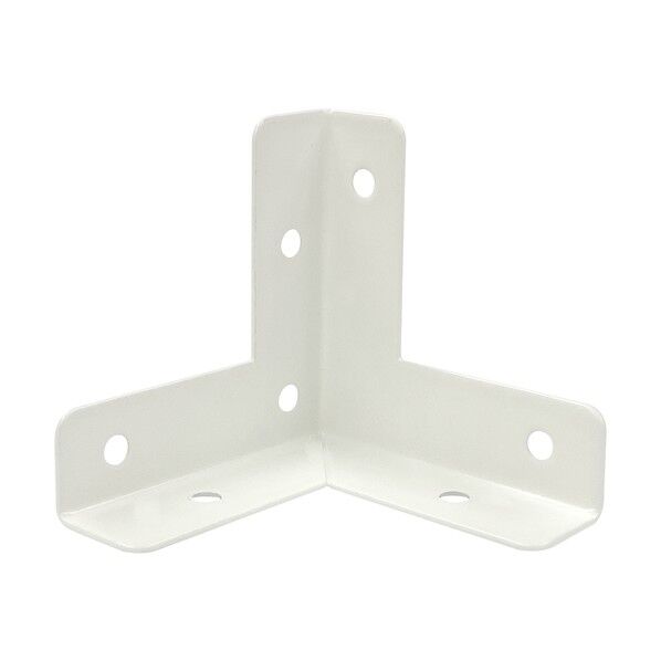 三方面補強金物 （2枚入） ホワイト 46