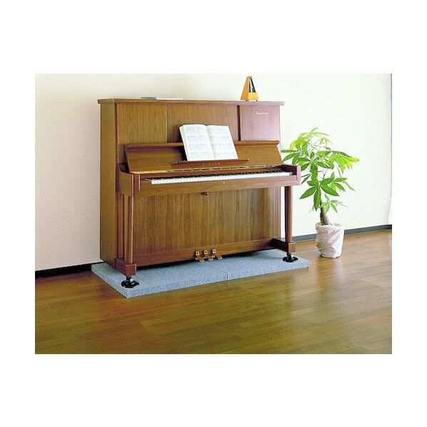 大建工業 マンション用防音簡易敷台 防振ベース 厚さ52.5mm、806×756mm グレー YB08012 1枚...