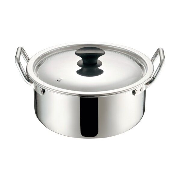 ALEプロ&煮込鍋(新つまみ付) 18cm 1個