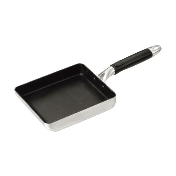 ニューIHミラー玉子焼(角底圧着) 15×18cm 1個