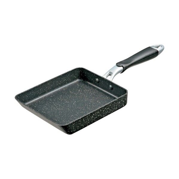 IHマーブル玉子焼 Light(四角底圧着) 15×18cm 1個