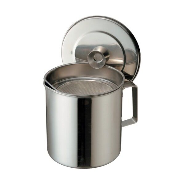 18-8替え網式オイルポット 2L 1個