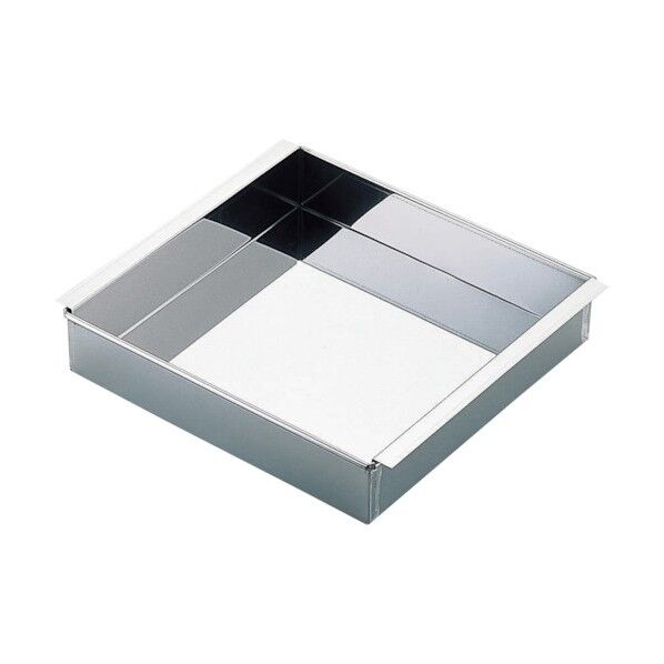 18-0玉子豆腐器 関東型 15×15cm 1個