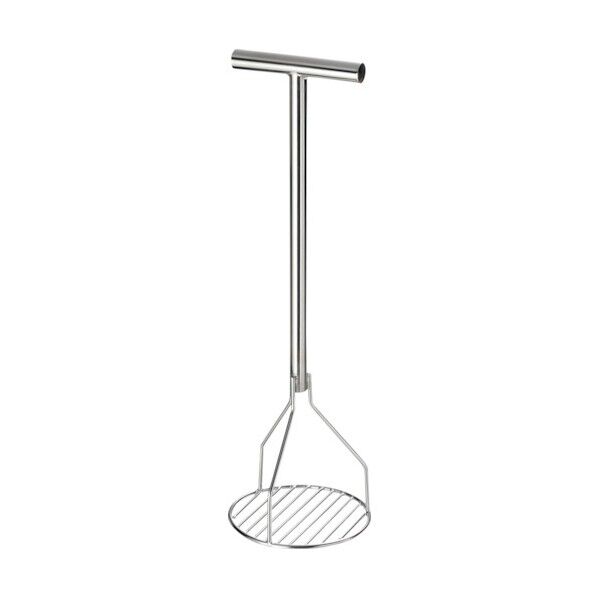 18-8パイプ柄 給食マッシャー(中) 1個