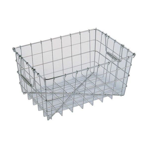 18-8食器篭 盆カゴ 39×28×20cm テーパー付 1個