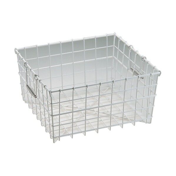 抗菌コーティングテーパー付食器カゴ 盆カゴ 390×280×200mm 1個