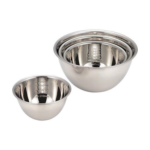 F印18-8深型ボール口付･目盛付15cm 30837015 1個