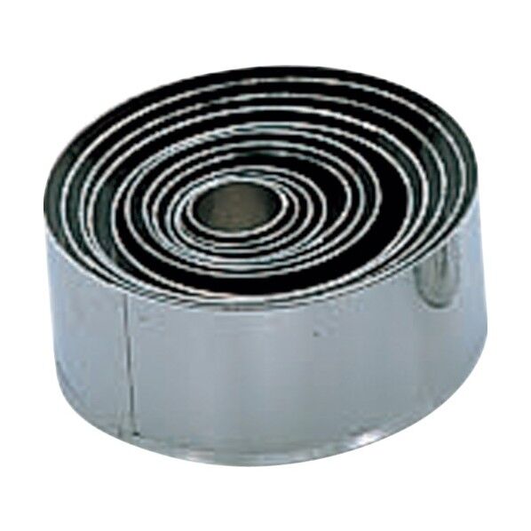 K)18-8パテ抜型丸 単品#1 内φ23×H45 26103002 1個