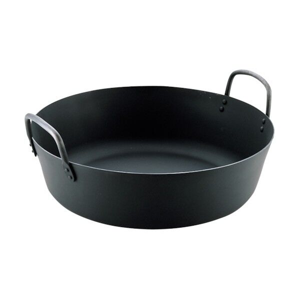  SS鉄揚鍋22cm(板厚3.2mm) 1024009 1個...