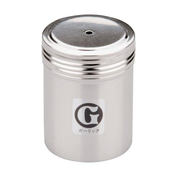 カシワ 18-8調味缶(小)ガーリック缶平フタ