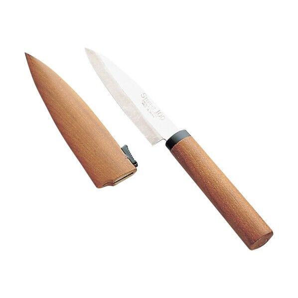 ストッパー100 桜鞘フルーツナイフ(ステンレス製)