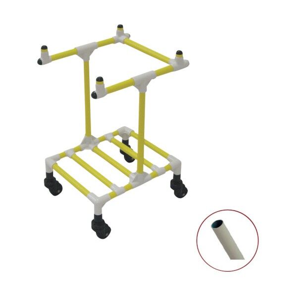 抗菌イレクター ゴミカート45L CGR