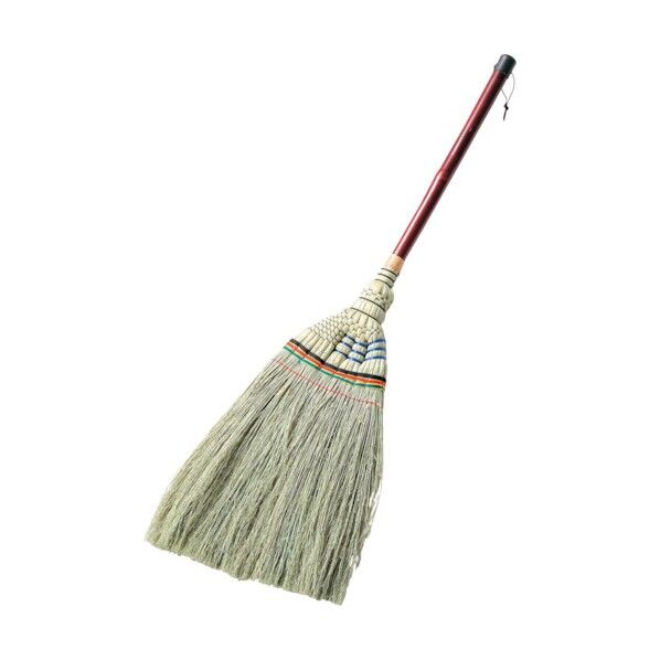 座敷ほうき手編短柄 楓