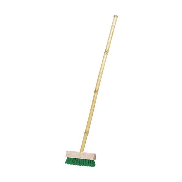 竹柄トーロンナイロンデッキブラシ小