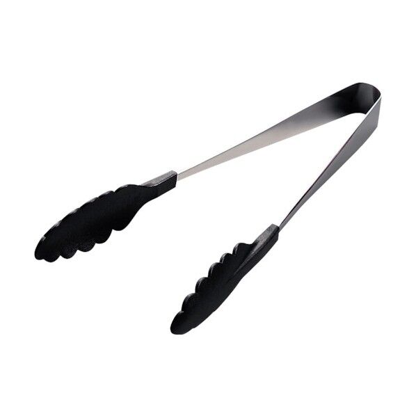 抗菌耐熱カラートング中250mm黒