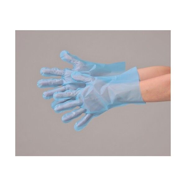 エブケアエンボス25ブルー袋入L 3003-L 100枚