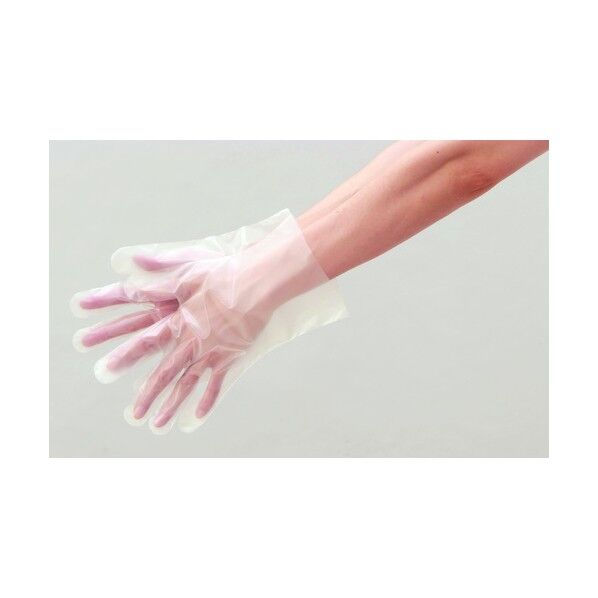  ポリグローブ内エンボスブルー袋入L 388-L 200枚...