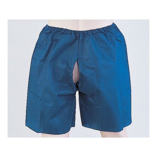 検診用パンツ(穴あきタイプ・濃紺) フリーサイズ 8-8525-01 50枚