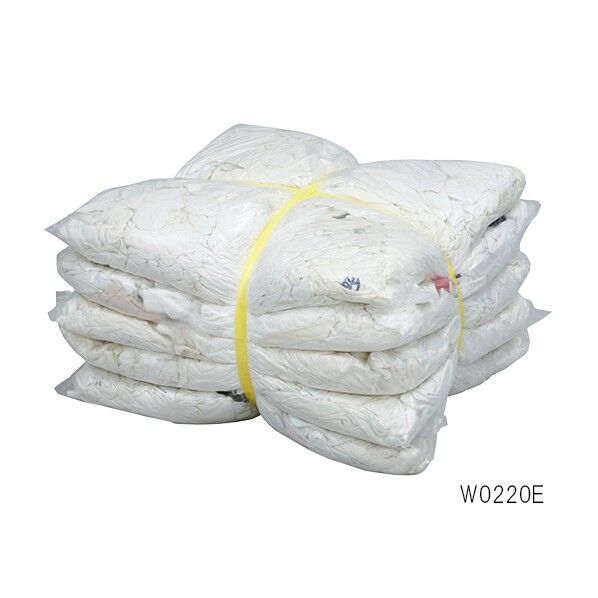 白メリヤスウエス(エコノミー) 3-1815-02 5袋