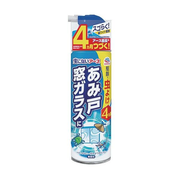 アース 虫こないアースあみ戸・窓ガラスに450ml
