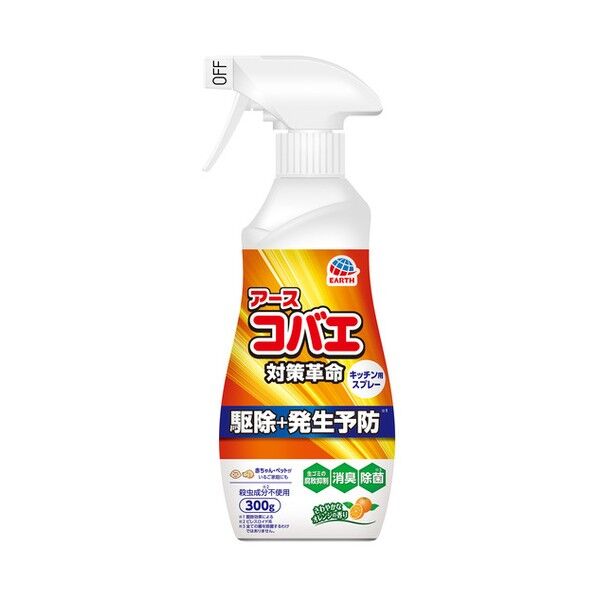 アース ナチュラス アース天然由来成分のコバエよけキッチン用300g 11015 1台