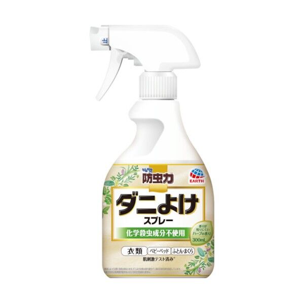 ピレパラアース 防虫力 ダニよけスプレー 300mL 1個