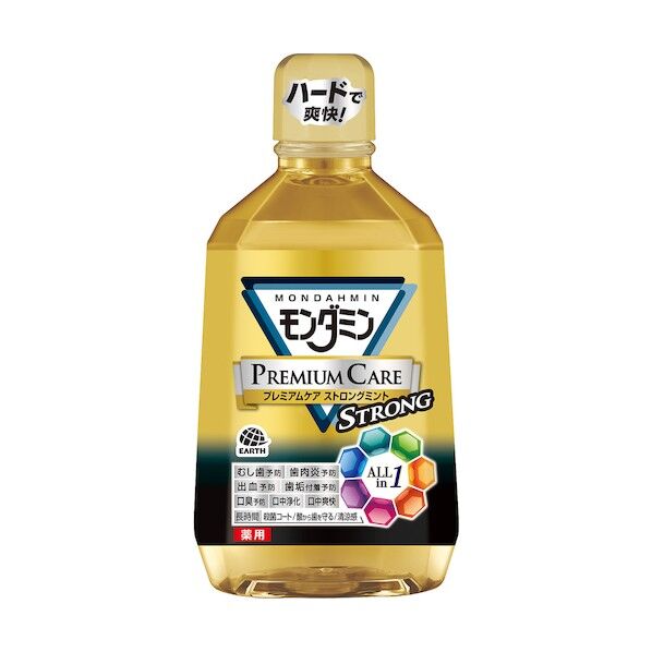 モンダミン プレミアムケア ストロングミント 1300ML 1個