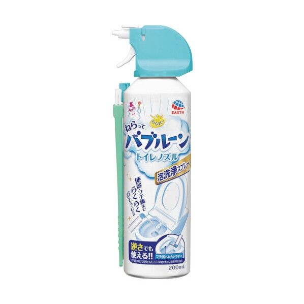 アース製薬 らくハピねらってバブルーントイレノズル 686213 1個