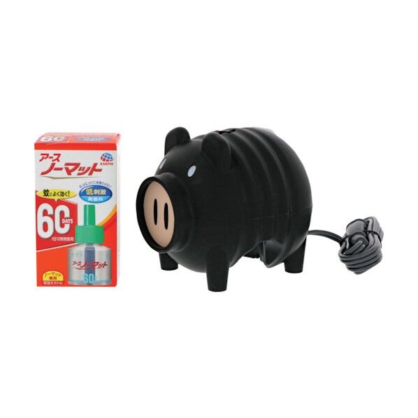 液体蚊とり アースノーマット 蚊とり黒ブタ 60日セット