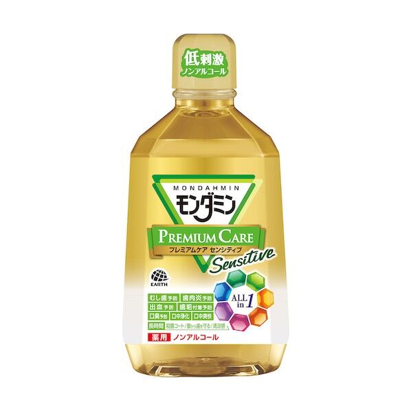 アース製薬 モンダミン プレミアムケア センシティブ プレミアムシトラスミント 1080mL 1080 587015...
