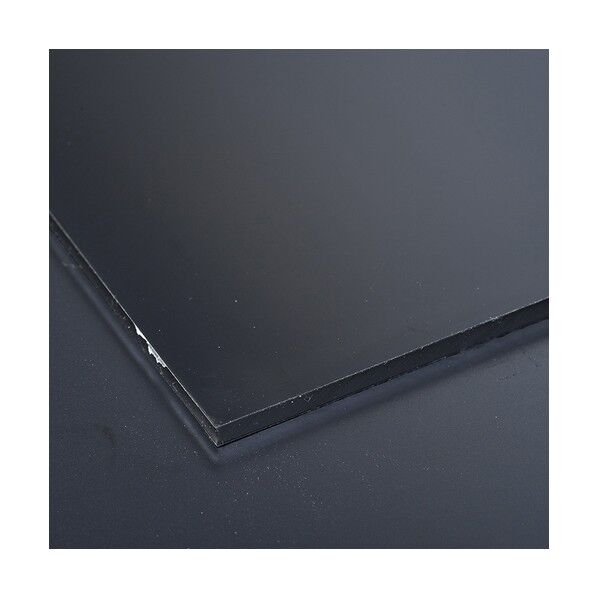 ゴミホコリ除去シート 半導電ゲルシート 硬度30 500×500×3.0mm 黒 ES00-19006 1点