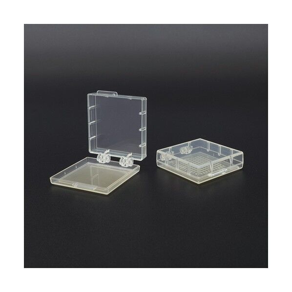 精密デバイス搬送ケース ゲルベース2インチ トレイ無し 透明 フラットF5 Hタイプ