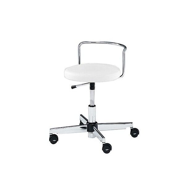 クリーンルームチェアー(リング無し)CRC-83W ホワイト 9-5701-03 1脚