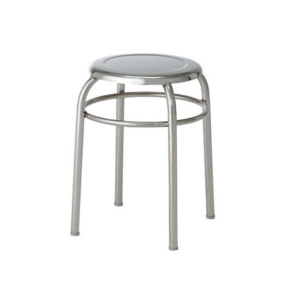 ステンレス製丸いす SS300