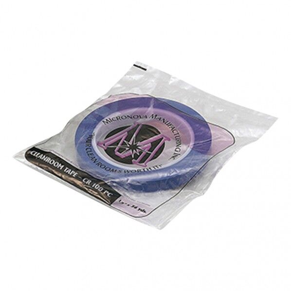 クリーンルームカラーテープ CR100-PC1/2 青 1/2